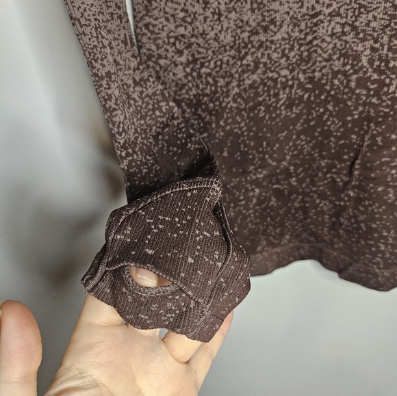 Athleta flurry blizzard gradient turtleneck sweater - Picture 3 of 8